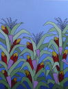 Sans titre - Epis de ble - 90x116 cm