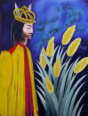 Sans titre - Le roi Midas  - 90x116 cm