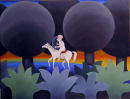 Le cavalier asiatique - 90x116 cm