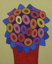 Sans titre - Bouquet - 55x65 cm