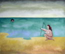 Verte de rage (Coll. prive) - 55x65 cm