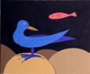 Le reve de la mouette - 55x65 cm