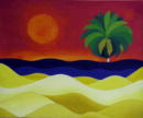 Sahara (Coll. prive) - 55x65 cm