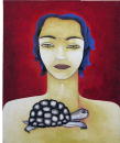 Le dieu Inca - 50x62 cm