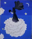 The bride more black - 50x62 cm