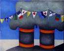 La fete a tribord - 65x81 cm