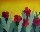 Les coquelicots (Coll. prive) - 74x92 cm