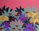 Sans titre - Agneaux  - 73x92 cm