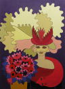 F121 La jeune veuve (Coll. Aractingi) - 98x130 cm