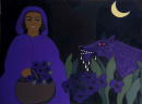 Sans titre - Chaperon bleu (Coll. prive) - 98x130 cm