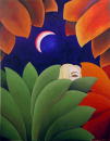 Secrete Veronica par clair de lune - 115x146 cm