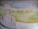 La directrice de la laverie de Cornouailles (Hom a Erik Orsena) - 115x146 cm