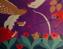 F149 Le loup et le chasseur (Coll. Muse) - 115x146 cm