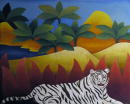 Sans titre - Tigre (Coll. prive) - 130x162 cm