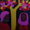 F225 Les souhaits (Coll. Muse) - 100x100 cm