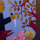 F212 Rien de trop (Coll. Muse) - 100x100 cm