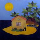 F231 Du thsauriseur et du singe (Coll. Muse) - 100x100 cm