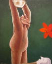F179 L'ours et l'amateur de jardins (Coll. Muse) - 81x100 cm