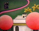 La crise du logement (Coll. prive) - 81x100 cm