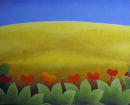 F222 Le soleil et les grenouilles (Coll. Muse) - 81x100 cm