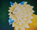 F013 L'ne vtu de la peau de lion (Coll. Muse) - 81x100 cm