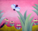 F171 La mouche et la fourmi (Coll. Muse) - 81x100 cm