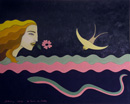 F196 Le pouvoir des fables - A coeur de barillon (Coll. Muse) - 81x100 cm