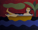 Irma au bain - 81x100 cm