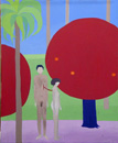 Sans titre - Couple nu - 60x73 cm