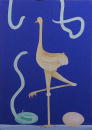 Un grand oiseau bete Musee d'arts decoratifs d'Amsterdam - 65x92 cm