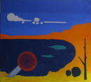 Sans titre - Paysage (Coll. prive) - 100x110 cm
