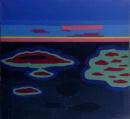 Les iles du Pacifique - 110x120 cm