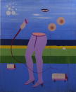 Sans titre - Jambes sans buste - 100x120 cm
