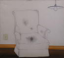 Sans titre - Fauteuil - 110x122 cm