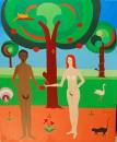 Adam et Eve - 90x110 cm