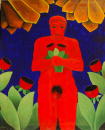 Le demande en mariage du peau-rouge - 80x100 cm