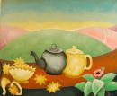 F193 Le pot de terre et le pot de fer (Coll. Aractingi AF) - 75x90 cm