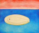 On peut quand meme rever d'une mer bleue - 46x55 cm