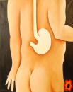 F163 Les membres et l'estomac (Coll. Muse) - 73x93 cm