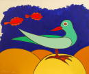 Les poissons volants - 54x65 cm
