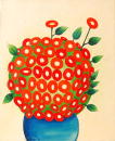 Vasarelli flower - 32x40 cm