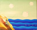 Les petits poissons sont foutus - 38x46 cm