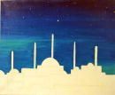 Sans titre - Mosquee - 38x46 cm