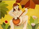 La chanteuse - 97x130 cm