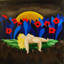 Sur la paille (Coll. prive) - 90x100 cm