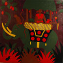 F199 Le rat et l'elephant (Coll. Muse) - 150x150 cm